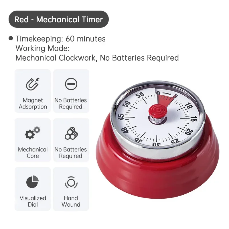 

Механический кухонный таймер Zackoo