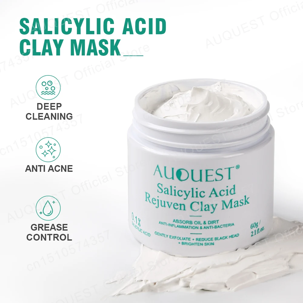 Глиняная маска Черные точки Удаление черных точек Маска для лица Глубокое