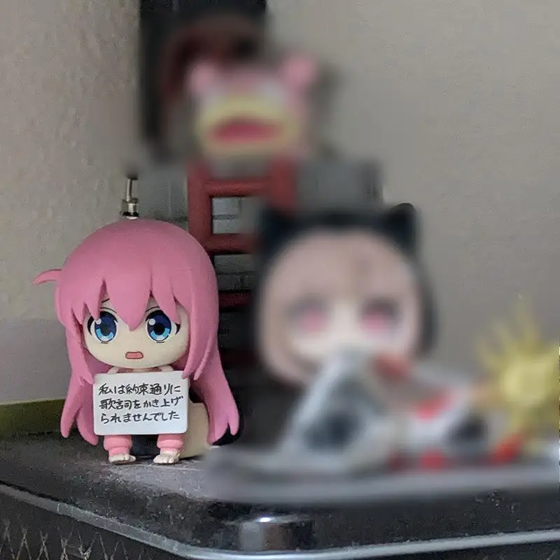 Фото В наличии: Коллекционная фигурка Bushiroad Anime Gashapon Bocchi The Rock, том 2, Хитори Гото, для декора рабочего стола, для коллекционеров №5