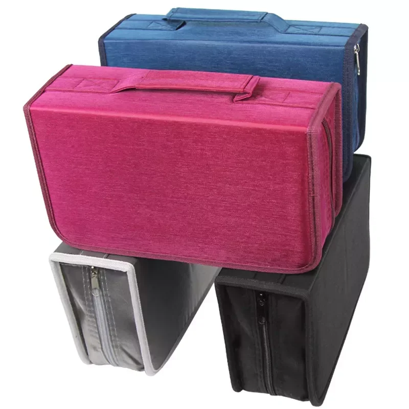 

Large Capacity Disc Capacity DVD CD Case Holder For Car Media Storage CD Bag Portable Carry Bag Box For DVD CD Accessories