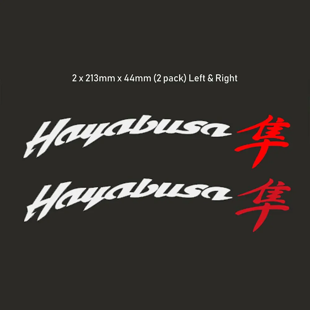 

X2 для Suzuki Hayabusa 1300 1340, наклейка на обтекатель, виниловая наклейка 10 лет