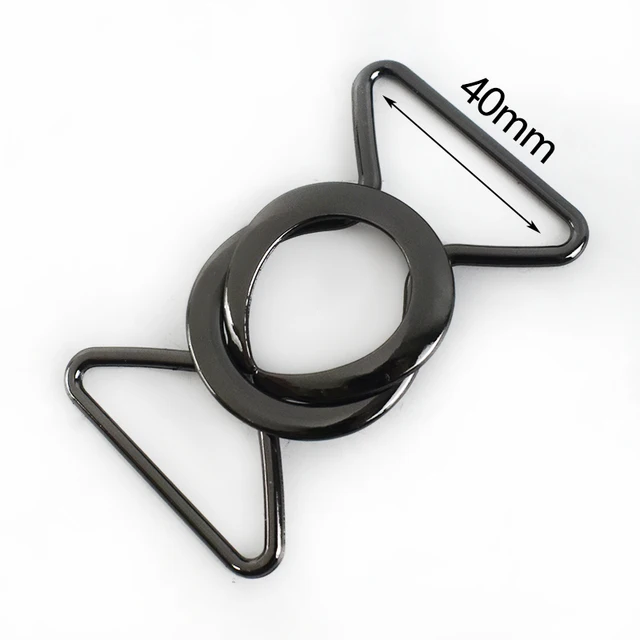 Meetee 2/5Pcs 40MM Women Metal Belt Buckles Clothes Coat Button Decorative Hook Buckle DIY Hardware Sewing Clothing Accessories | Дом и сад