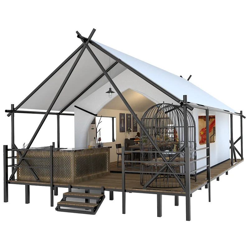 Уличная ветростойкая непромокаемая кочевая палатка Scenic Spot курортная для