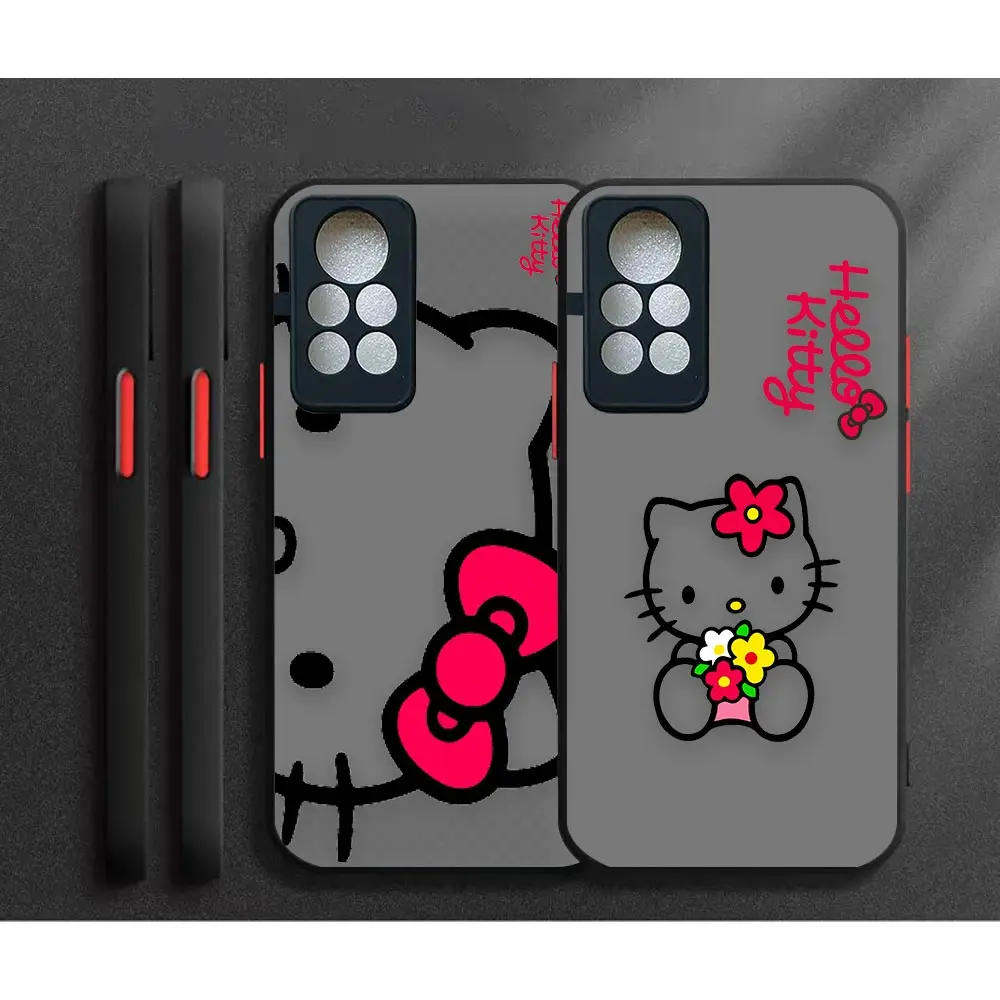 

Matte Case Funda Coque For Infinix NOTE 11 10 8I 8 7 PRO HOT 12 12I 11S 10I 10S 9 8 PLAY NFC Case Cute Hello K-Kitty 2023​