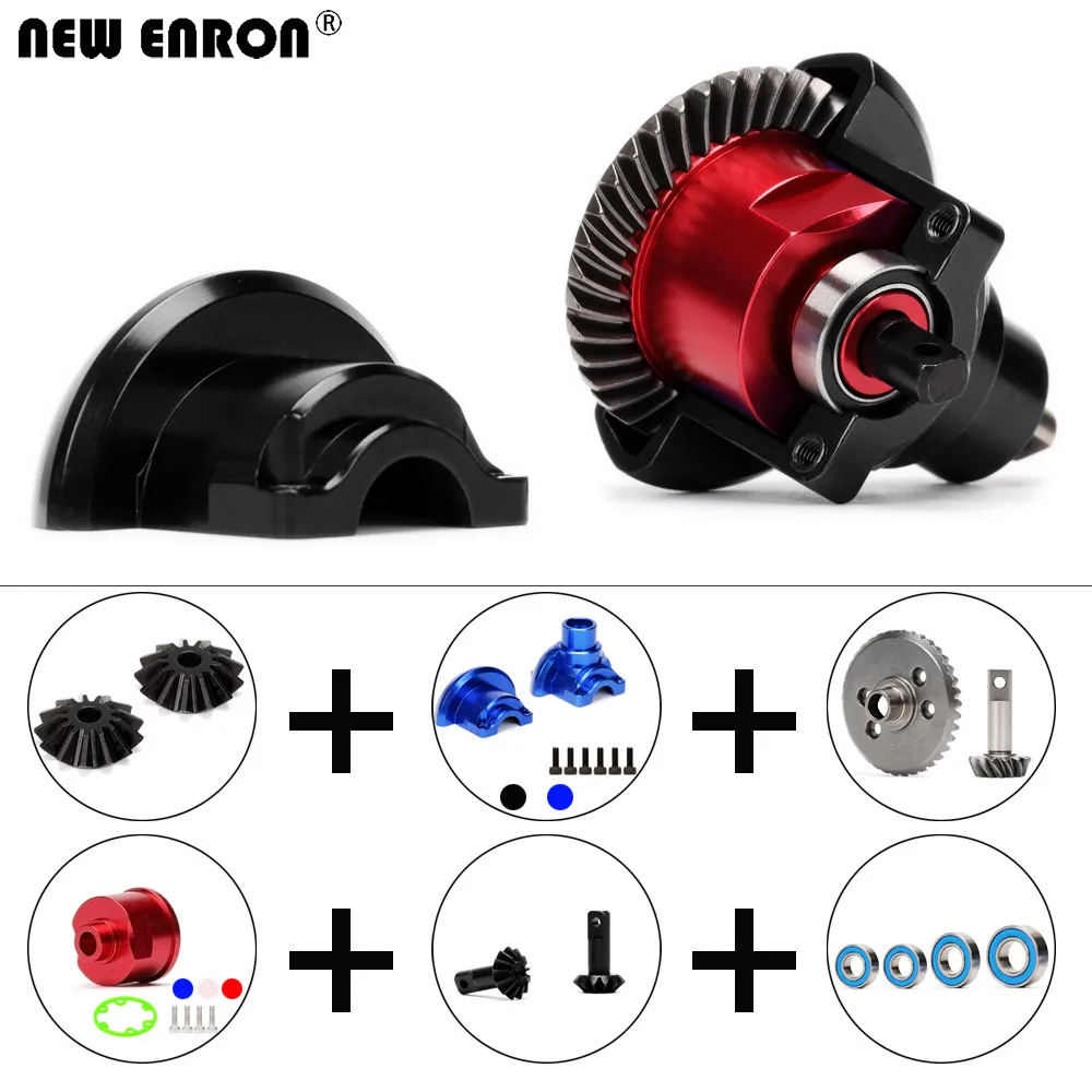 

Новинка ENRON 1 комплект #5380 #5381 # 5379X раздельная сборка для модели 1/10 Traxxas Slayer Pro 4X4 (59076-3) Revo (53097-3)