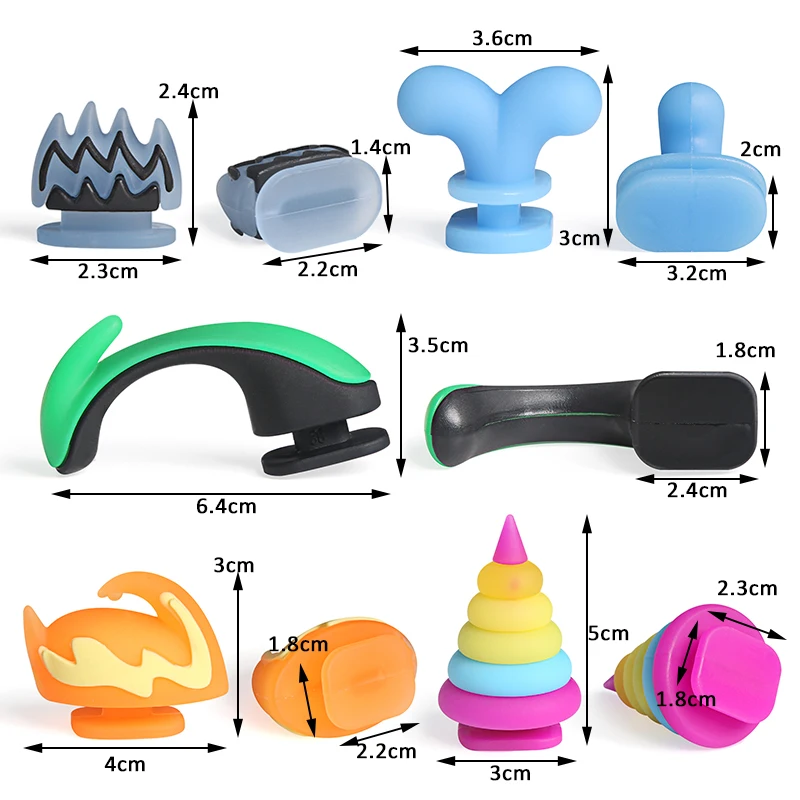 4 шт./компл. детские тапочки со съемными ластами светящиеся в темноте летние обувь