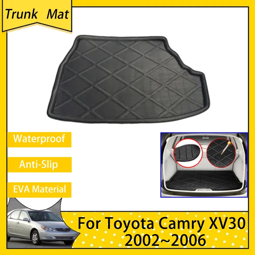 Коврики для багажника автомобиля Toyota Camry Altis XV30 2002 2003 2004 2005 аксессуары авто багаж