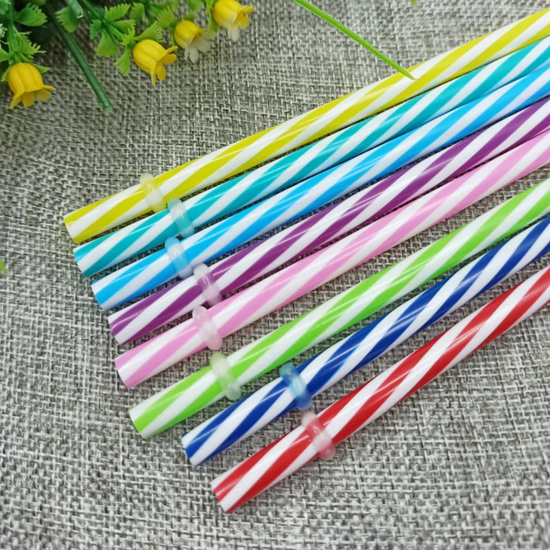 

100pcs Reusable Drinking Straw Hard Plastic Straws for Mason Jars Glass Cup Bar Cocktail Party Drinkware Supplies