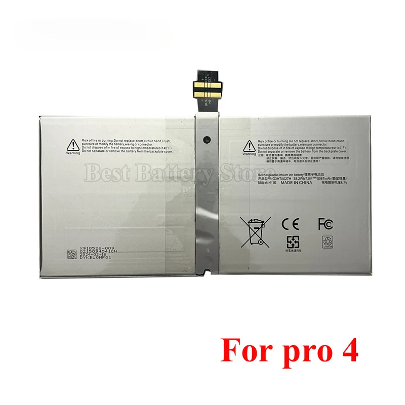 Фото Аккумулятор для ноутбука HC G3HTA027H DYNR01 для планшета Microsoft Surface Pro 4 1724 12.3 дюйма №1