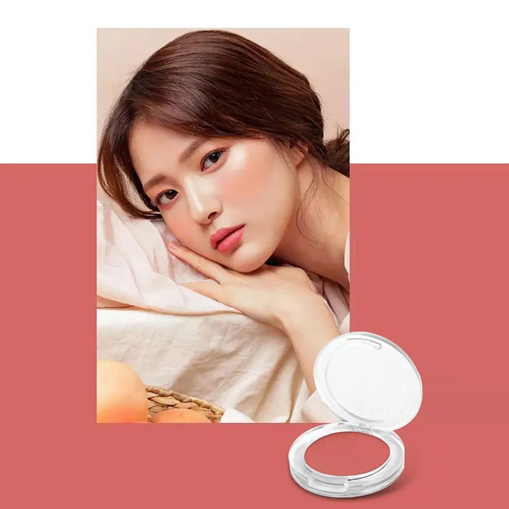 6 цветов Минеральные румяна палитра зеркальные матовые бархатные Румяна гладкие