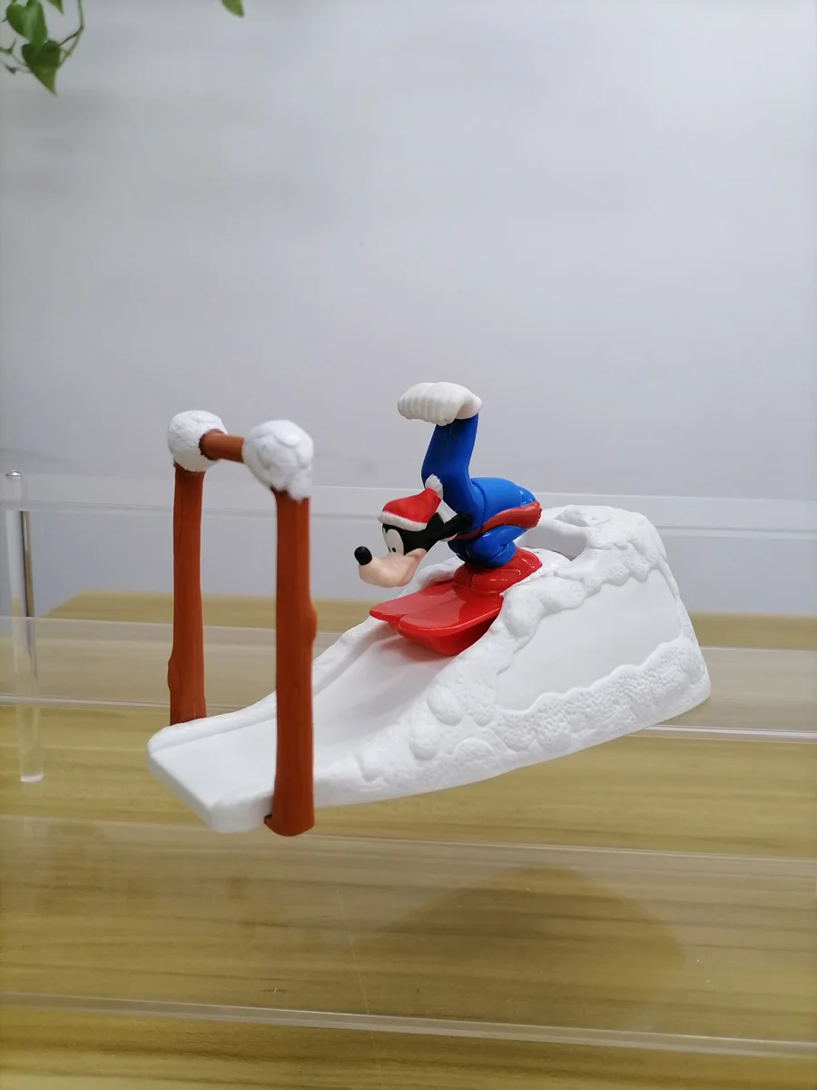 

Disney Goofy Popup Skiing Countdown To Christmas Doll Toys Funny Play Games Children Gifts