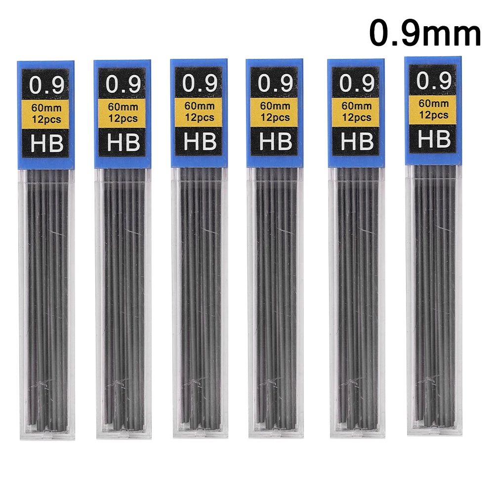 Сменные стержни для механических карандашей 0.3/0.5/0.7/0.9/1.3/2.0 мм