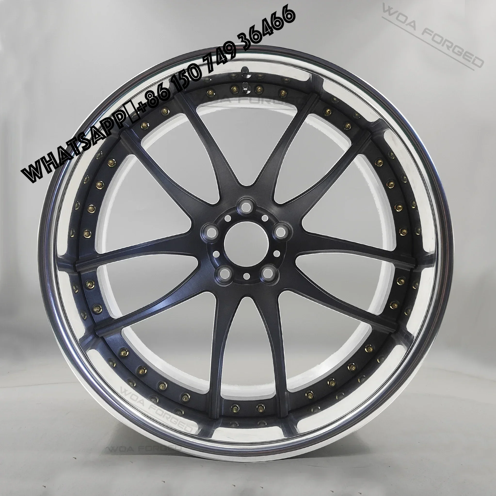 Фото 6061-T6 WORK Meister S1 Спортивные колеса Глубокие диски с пятью спицами из сплава 18 19 20 21 22 23 дюйма Диски для легковых автомобилей №1