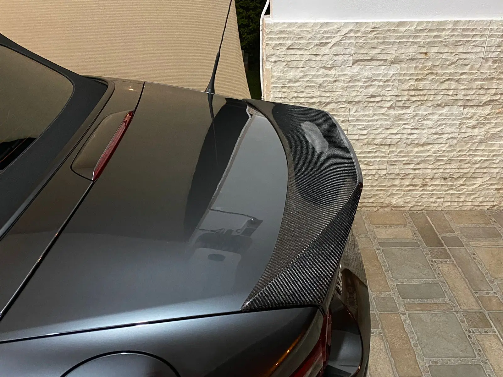 

Задний спойлер багажника, спойлер на крыло багажника для Mazda MX5 Miata ND 2016-2022, черный/углеродный спойлер на задний багажник, сплиттер для губ