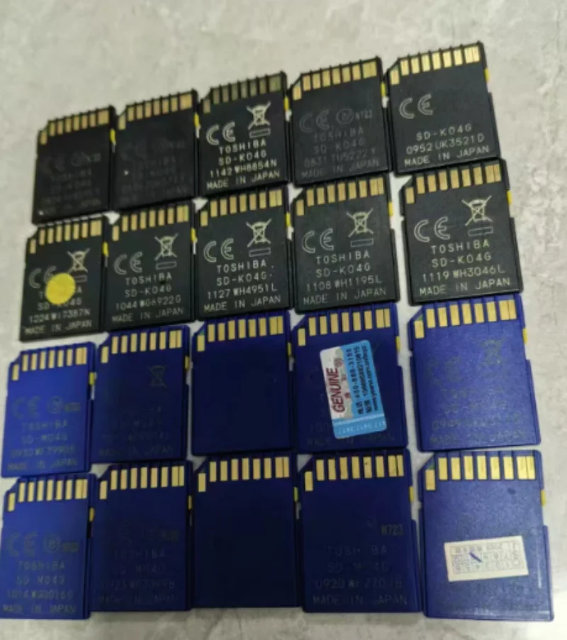 Фото Карта памяти Toshiba SDHC 4 ГБ, класс 4, C4 P-SDHC4G4, оригинальная высокоскоростная SD-карта для цифровых камер №1