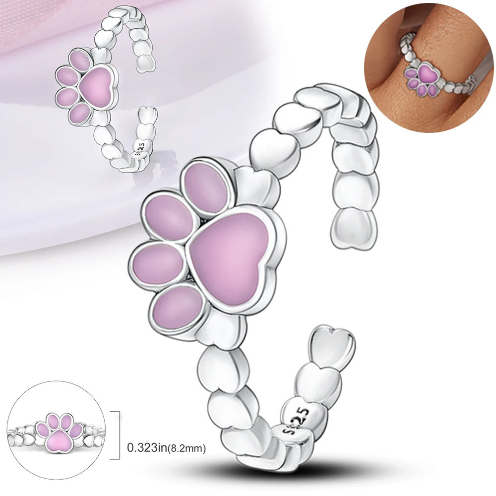 

Обручальное кольцо из серебра 925 пробы с фианитами, кольца на палец с геометрическим рисунком Луны, маргаритки, цветка, открытого размера дл...