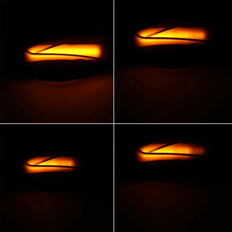 Автомобильный динамический светодиодный указатель поворота зеркало заднего