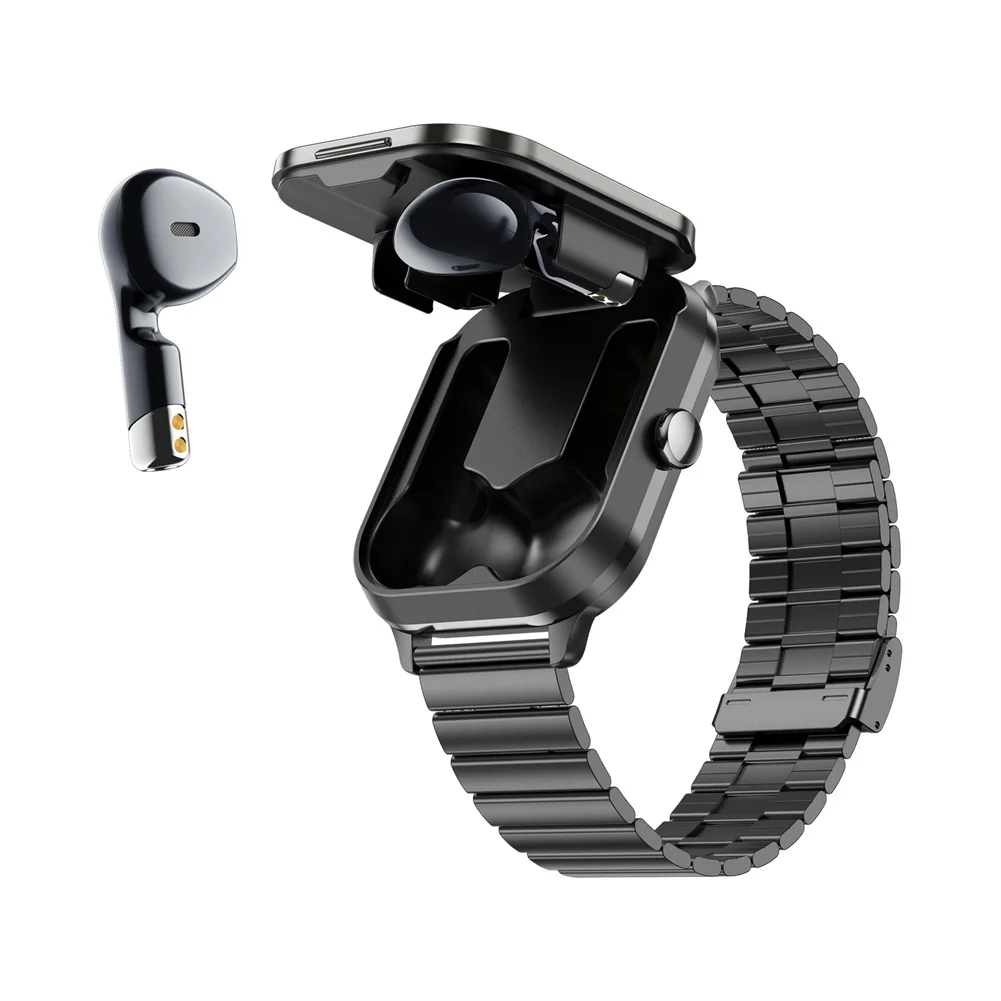 D8pro Смарт-часы с наушниками V5.3 Наушники Smartwatch Спортивный фитнес-трекер Монитор