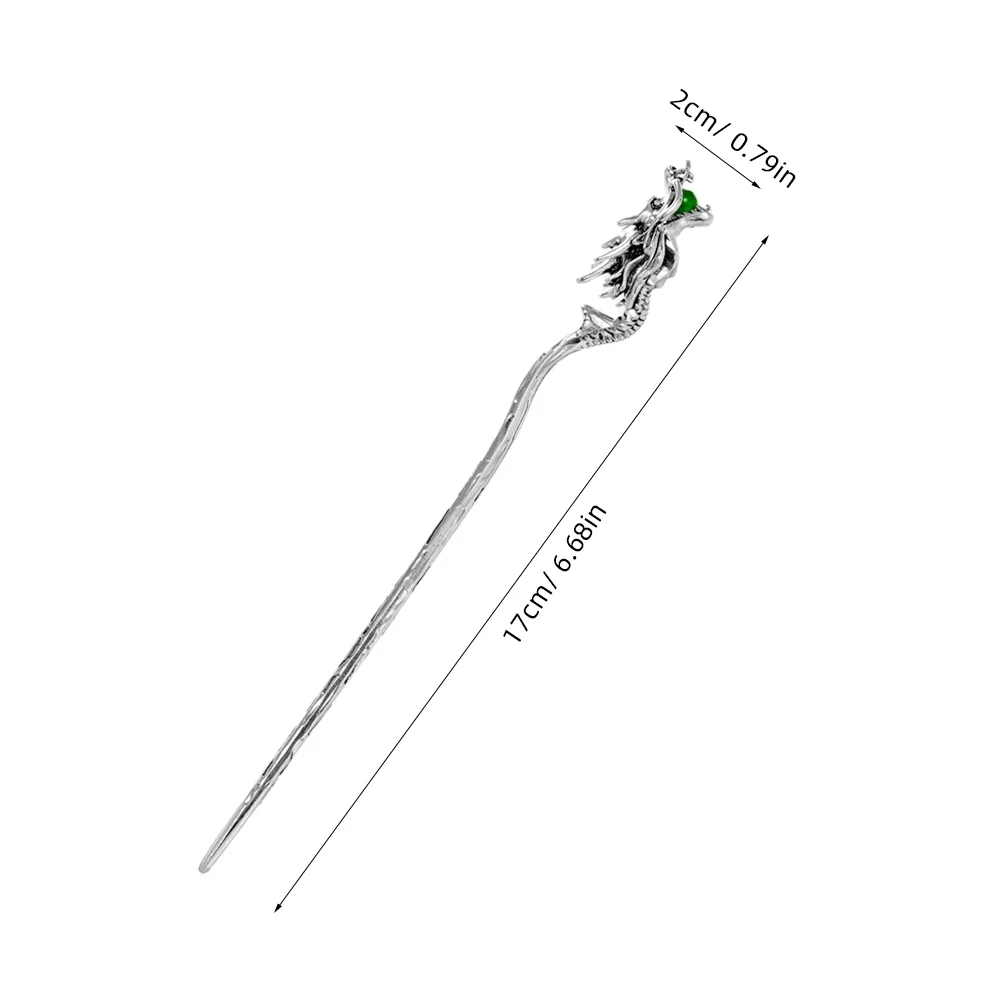 Заколки для волос с драконом женские аксессуары палочки булочек китайский