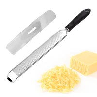 non slip handle rectangular stainless steel cheese grinder grater cheese tools chocolate lemon fruit grinder grater
