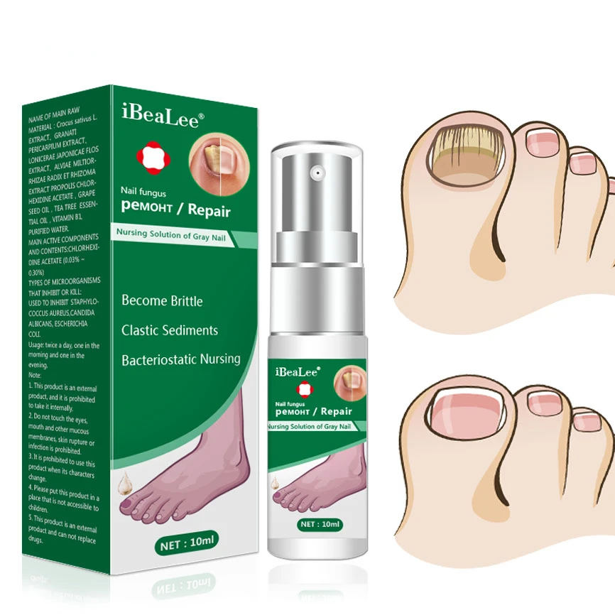 

iBeaLee Fungal Nail Treatment Feet Care Essence Nail Fungas Foot Repair Toe Nail Fungus Removal Gel Paronychia Onychomycosis