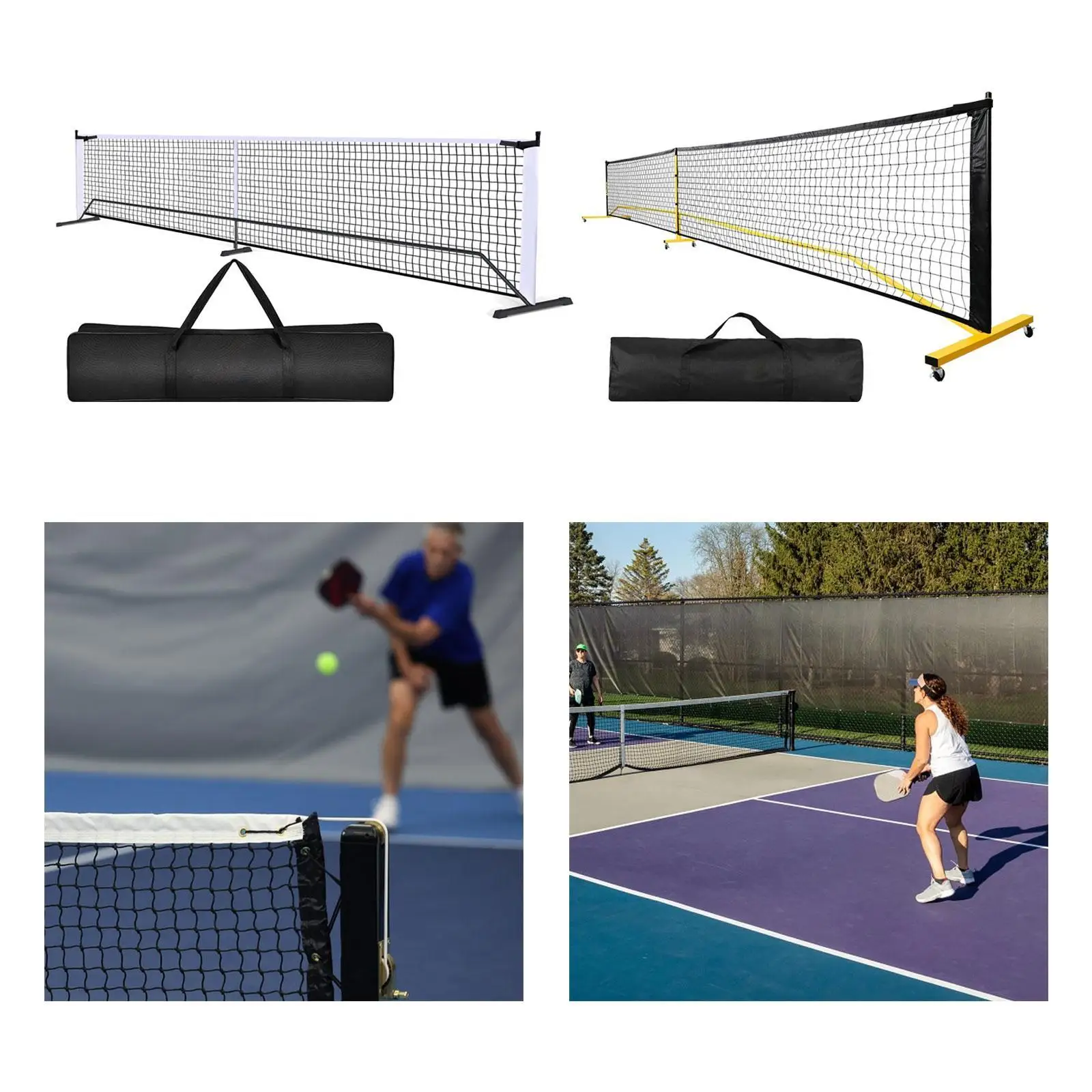 Портативный пиклбол с сумкой для переноски легко устанавливаемое оборудование 22