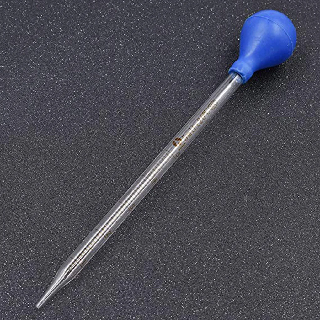 

Dropper Measurement Rubber Head Scale Pipette 5ml Household Dropping Tube