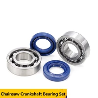4pcs seals and crankshaft bearing set chainsaw oil seal kit fit for stihl ms180 ms170 170 180 chainsaw crankshaft bearing