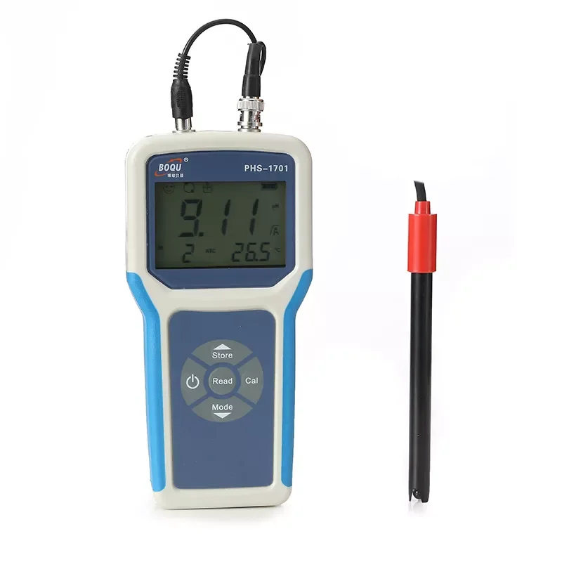 

data storage ,functional button setup portable digital smart water ph meter