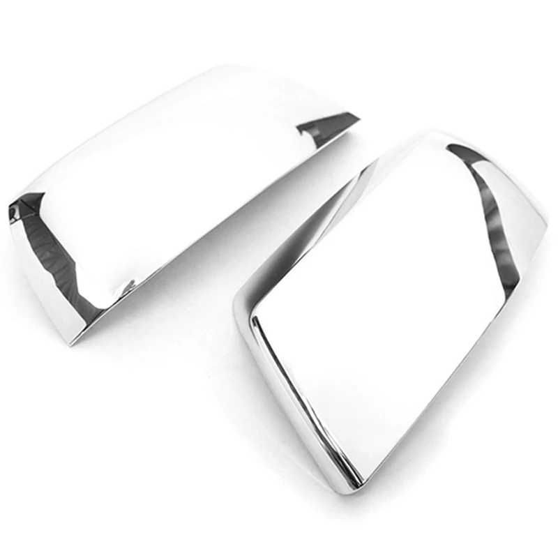Chrome ABS Car Side Rearview Mirror Cover Trim For Toyota- Sequoia 2007-2020