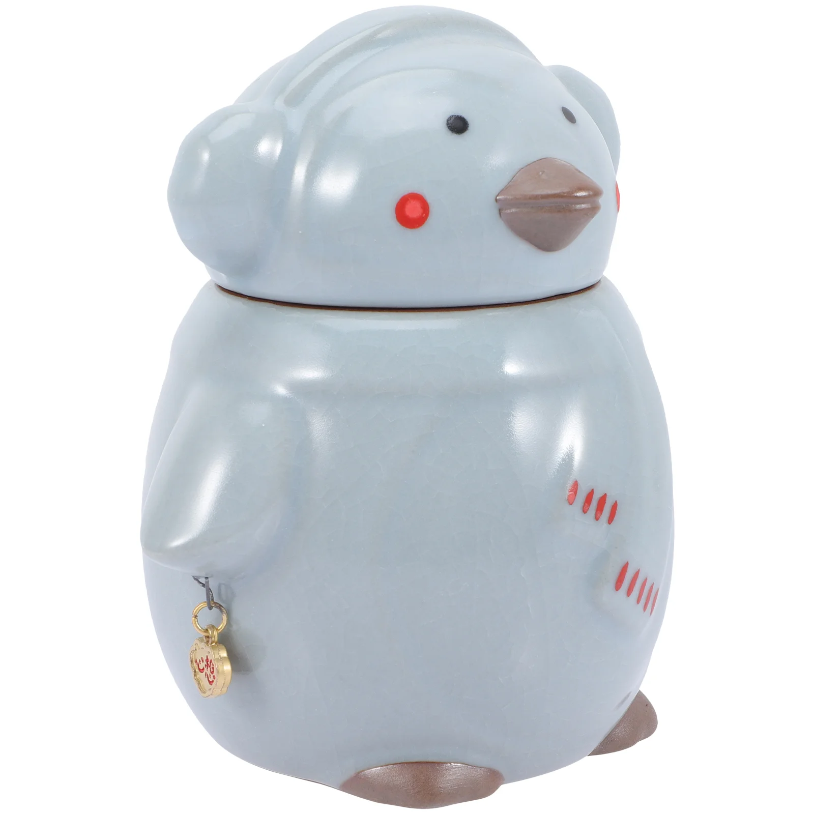 

Tea Jar Container Ceramic Canister Storage Coffee Canisters Airtight Tin Loose Biscuit Kitchen Porcelain Bean Seal Sugar Candy