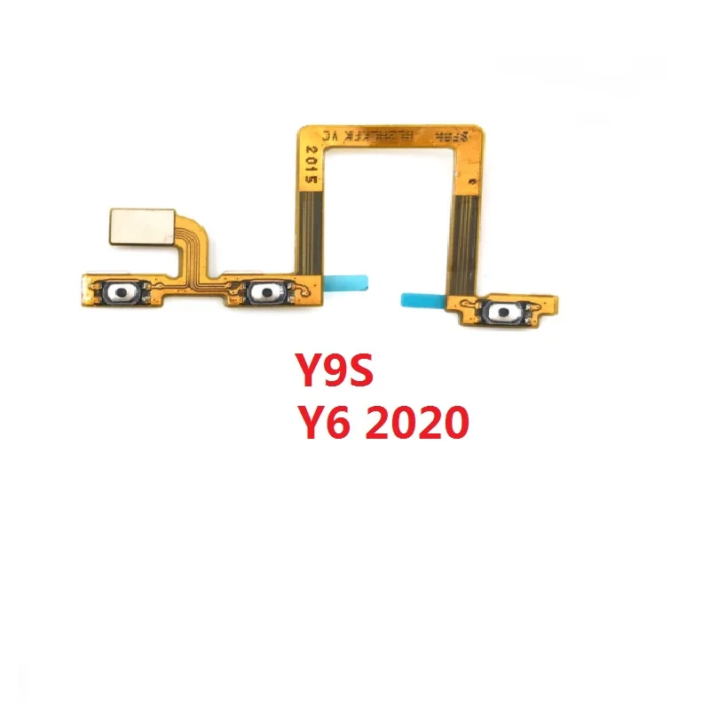 10Pcs Power On Off Volume Side Button Key Flex Cable For Huawei Y5 Y6 Y7 Y9 Prime 2017 2018 2019 Y6P Y7P Y8S Y8P Y9S - купить по