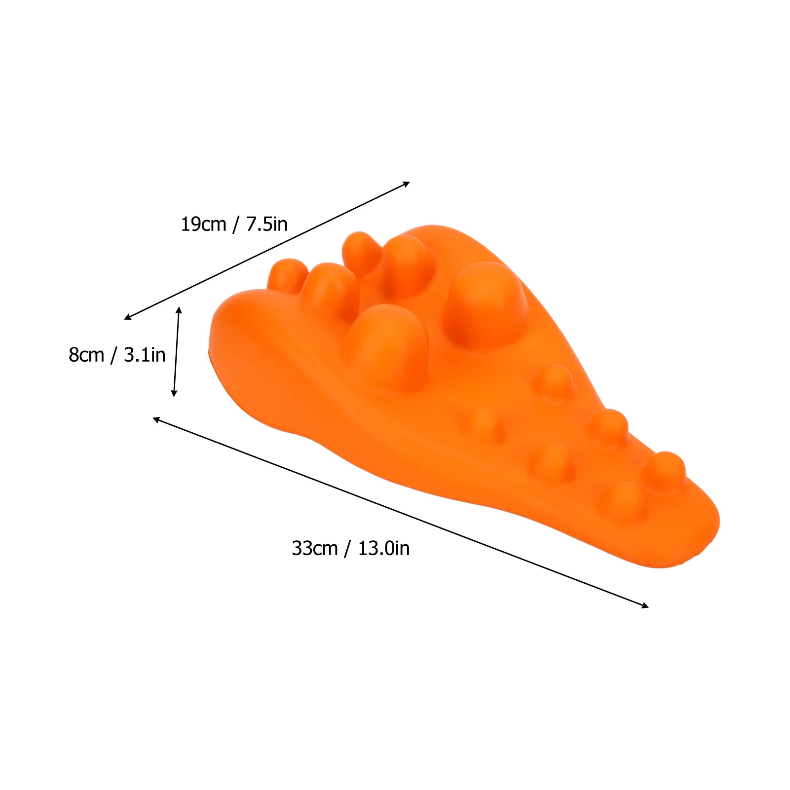 

Распрямитель для шеи и плеч, мягкое растягивающееся устройство из пены для шейного отдела позвоночника с несколькими массажными точками, подушка для шейного отдела позвоночника L