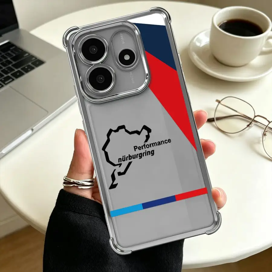 Фото Чехол для телефона Redmi Note 14 Pro Plus, Note 11, 11s, 12, A3, A5, 15A, 13C, 9 Pro, Note 13, 10 Lite, Note 15 Pro, K80, синий, красный, с логотипом №3