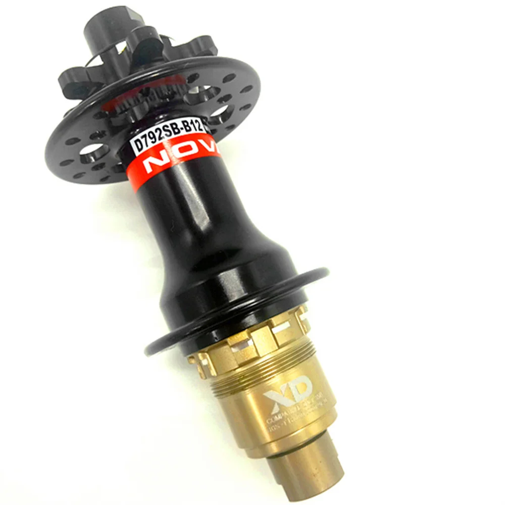 Черный novatec upgrade D791SB/D792SB boost передняя 110x15 мм и задняя 148x12 hub 450g 24 28 32H фотография из
