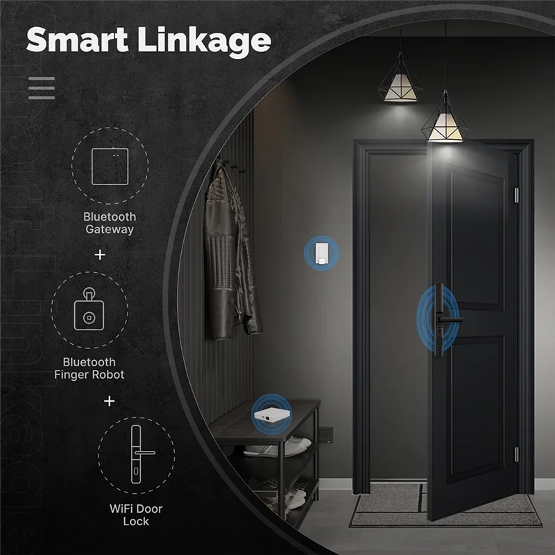 Фото Hot-Graffiti Шлюз для умного дома BLE MESH Проводной Bluetooth-шлюз Приложение Дистанционное управление со шлюзом BEACON MESH Прочный Простой в использовании №3