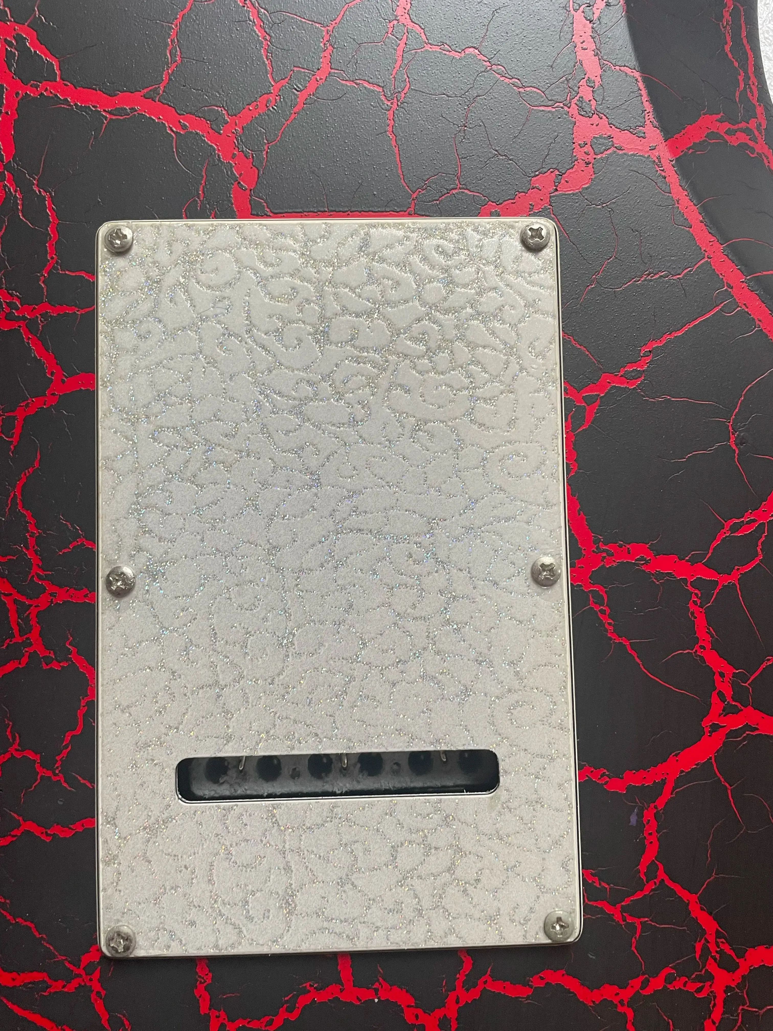 Супер красивая электрическая гитара с твердым корпусом индивидуальный