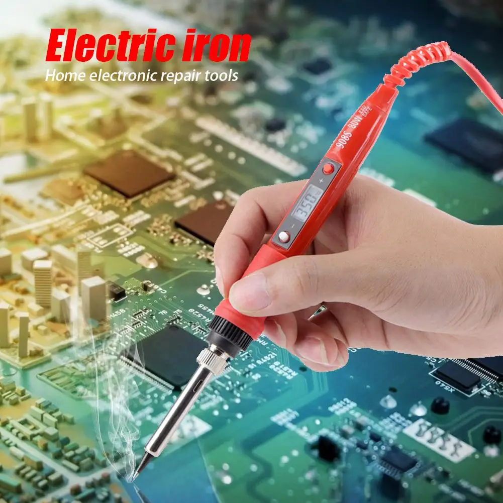 

220V 80W Rework Station Electric Soldering Iron Excellent Durable ABS and Alloy Process Repair Maintenance Welding Tool