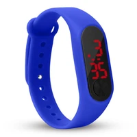 outdoor led number display outdoor sports digital kids wrist watch wristband