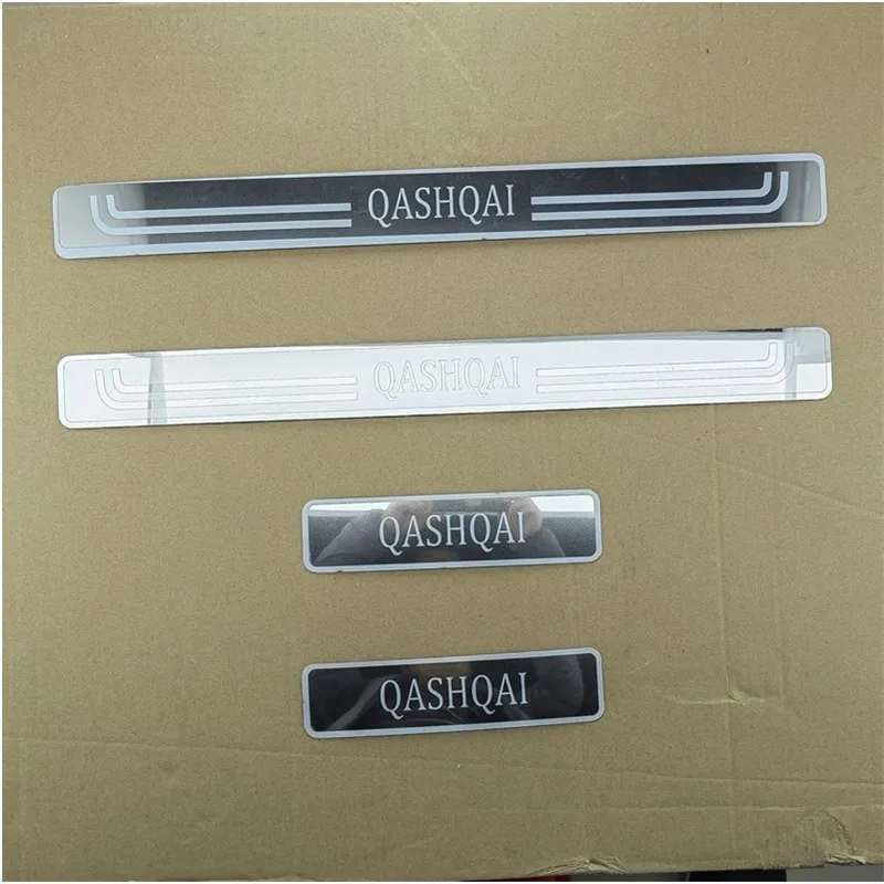 Накладка на порог для Nissan Qashqai J11 2016-2017 2018 2019 2020-2021 Защитная Наклейка педаль