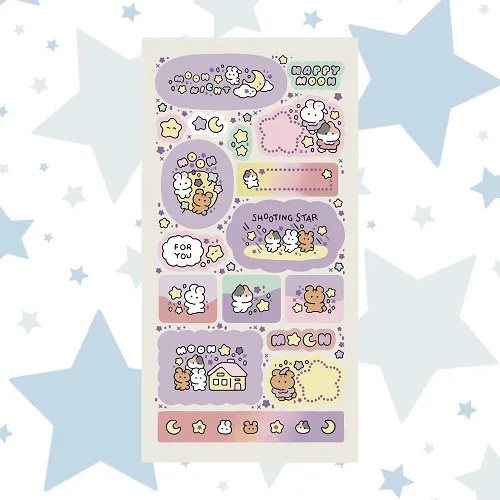 

Рождественские наклейки в корейском стиле