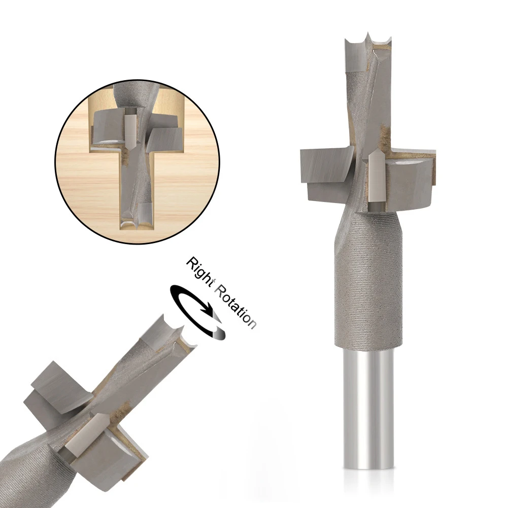 

25-32mm Carbon Steel Boring Wood Drill Bits Forstner Woodworking Core Self Centering Hole Saw Cutter Tools