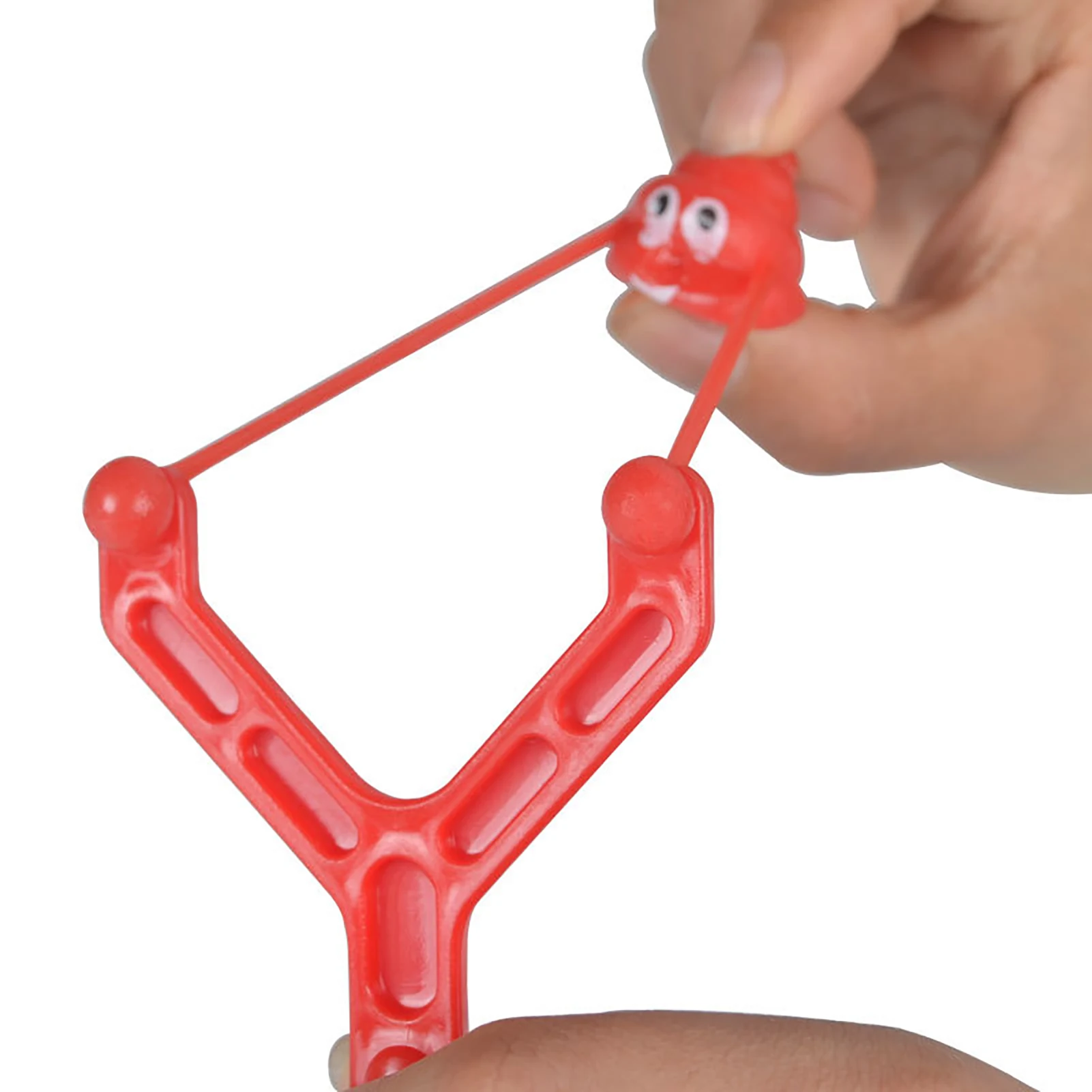 

Mini Funny Slingshot Sticky Poop Flying Toy Stretchy Elastic Poop Slingshot Game Novelty Children's Adult Toy Holiday Party Gift