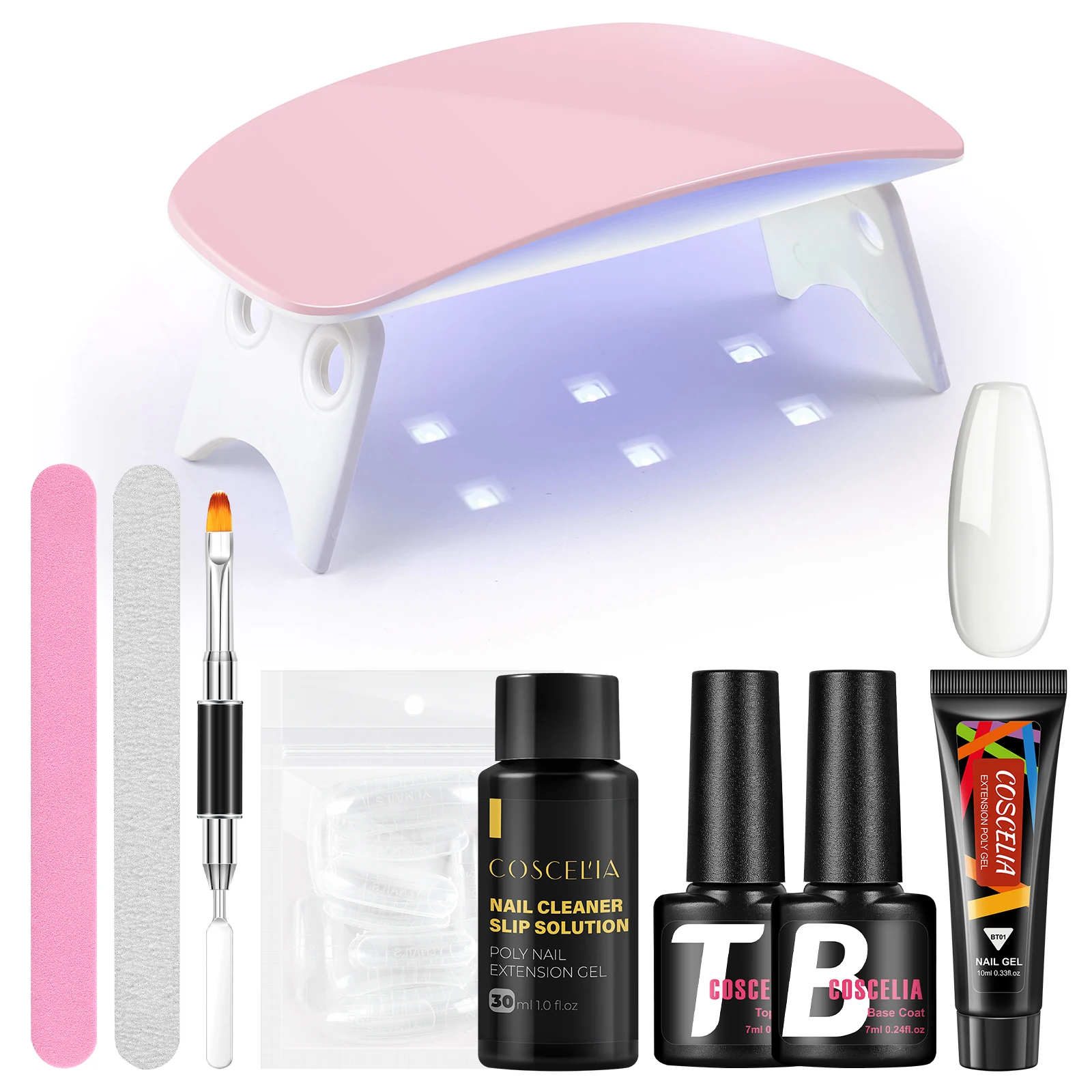 

Маникюрный набор для наращивания ногтей COSCELIA, 10 мл