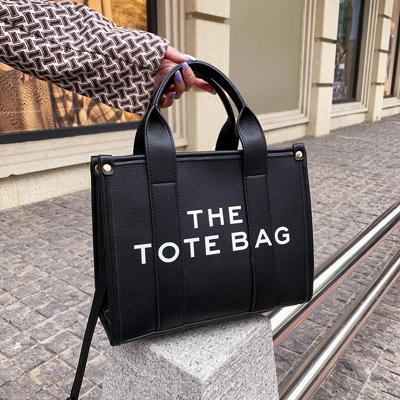 

Leather Tote Crossbody Bags for Women 2023 Designer The Tote Bag Women Handbags Casual Shoulder Bag Brands Shopper Purses