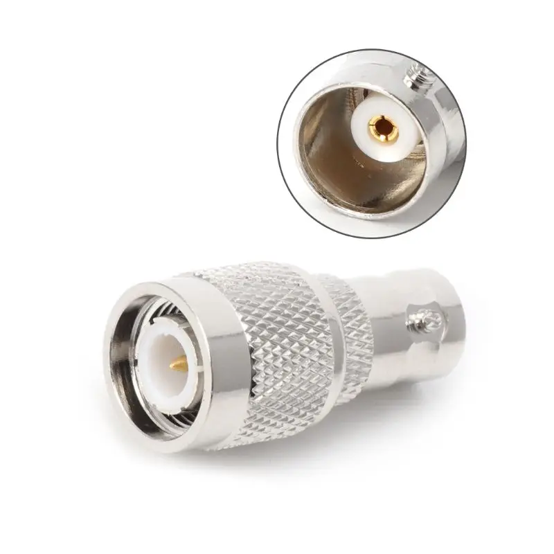 

BNC Female Jack To TNC Male Plug RF Connector Coaxial Converter Adapter Straight