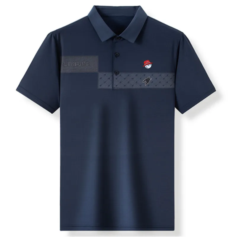 

Golf wear Clothing Men's Golf T-Shirt Mens T Shirts Fashion Business Casual Short Sleeve Homm Golf Clothing Golf Shirts malbon