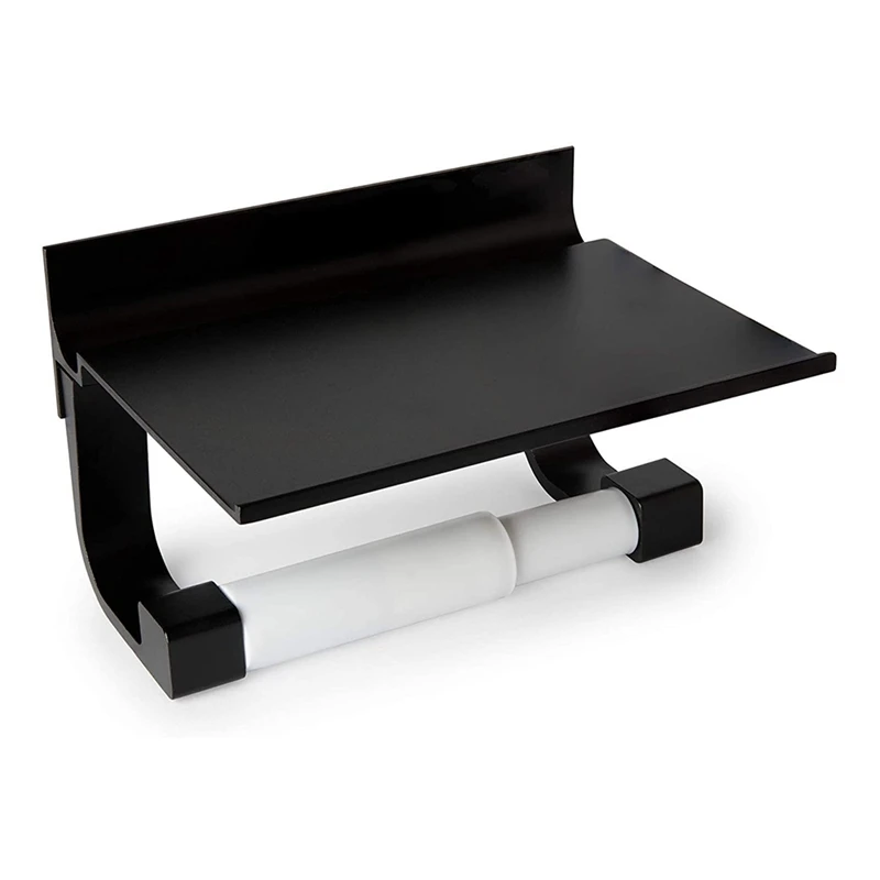 

Toilet Paper Holder Minimalist Bathroom Stand Wall Mounted Tissue Holder Paper Towel Holder Bathroom Toilet Roll Holder