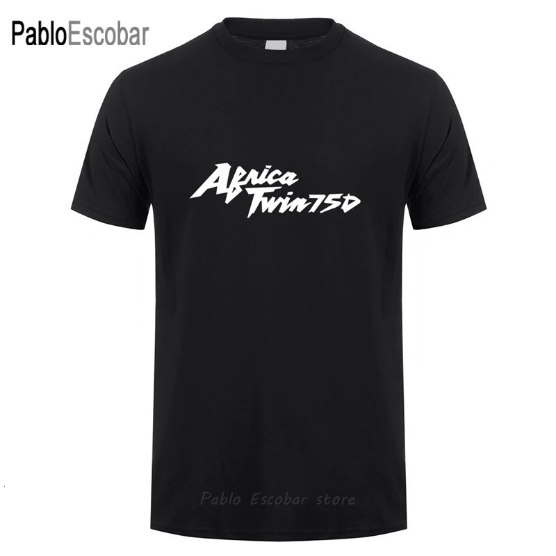 

Africa Twin 750 T Shirt Men Tops Summer Short Sleeve T-shirt Tees Cotton Mans Tshirt O-neck New Design