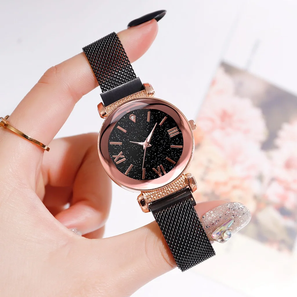 

Elegant Quartz Watches Beautiful Casual Watches Ladies Starry Sky Bracelet Watches For Women Lady Beautiful Casual XIN-Shipping